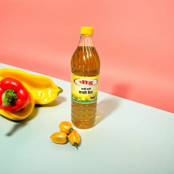 Pihu Kachi Ghani Mustard Oil