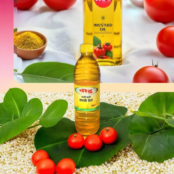 Pihu kachi ghani mustrad oil 500ml