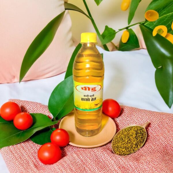 Pihu kachi ghani mustrad oil 500ml