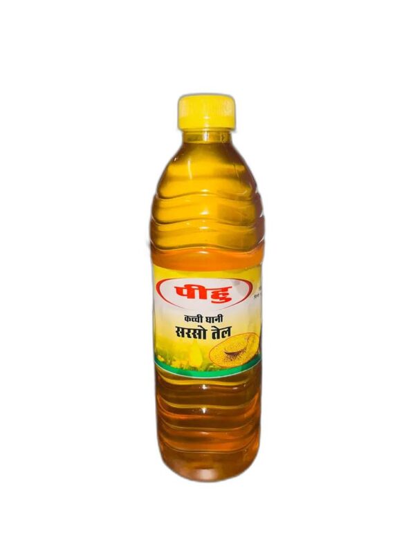 Pihu kachi ghani mustrad oil 500ml