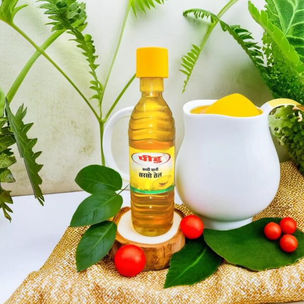 Pihu kachi ghani mustrad oil 500ml